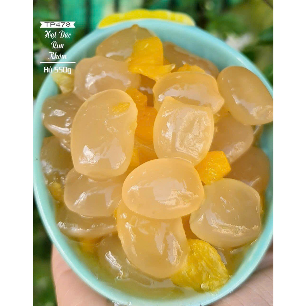ĐÁC RIM CHANH DÂY - Đác rim các loại -  HỦ 550G công thức mới đác dẻo ngon