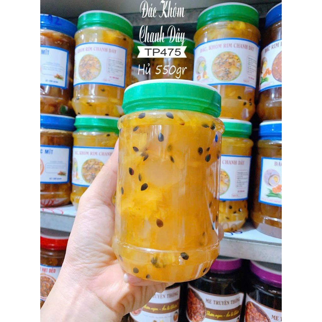 ĐÁC RIM CHANH DÂY - Đác rim các loại -  HỦ 550G công thức mới đác dẻo ngon