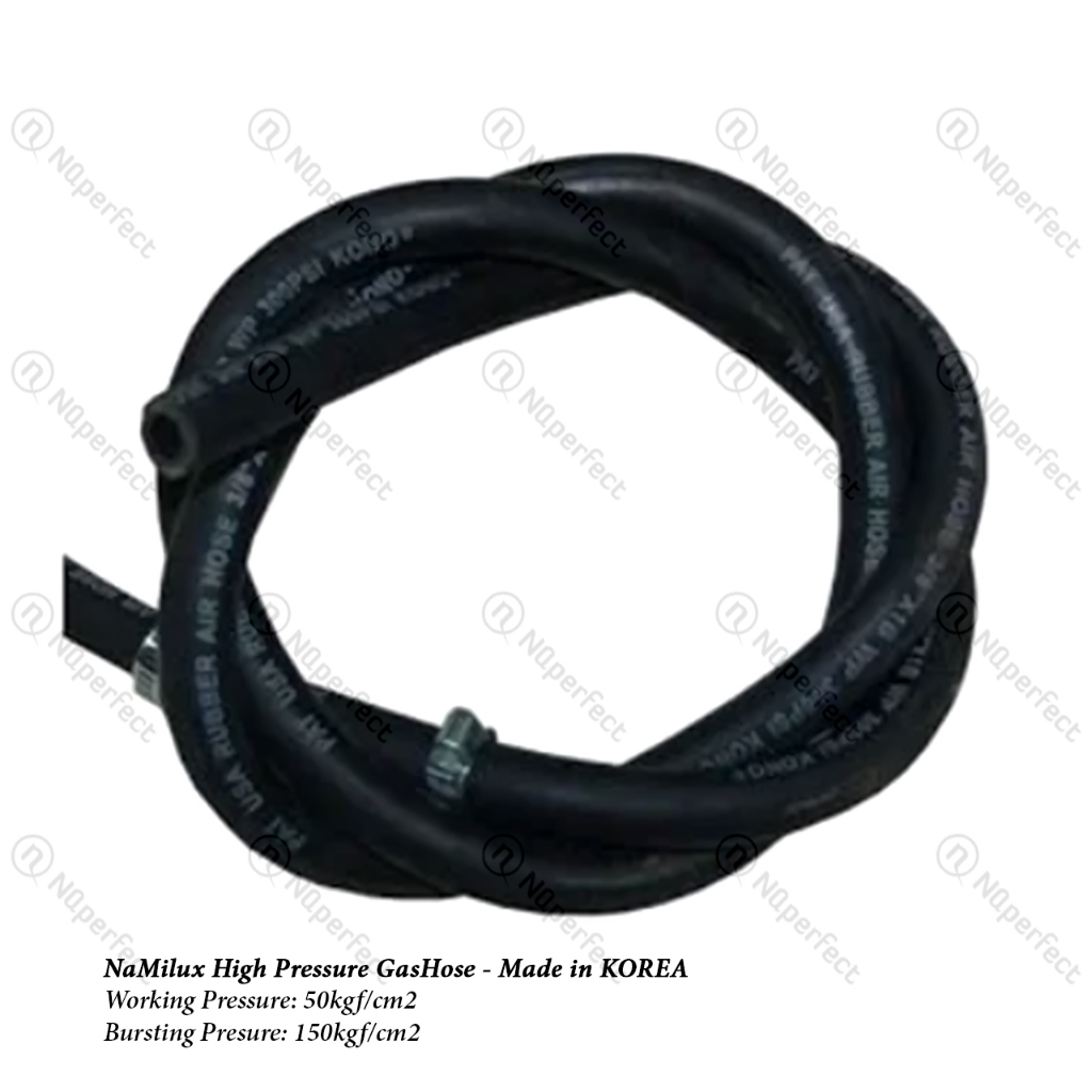 Dây dẫn gas cao áp/ Dây công nghiệp NaMilux Ø10.7mm, Áp lực lớn 50kgf/cm2 - Made in KOREA