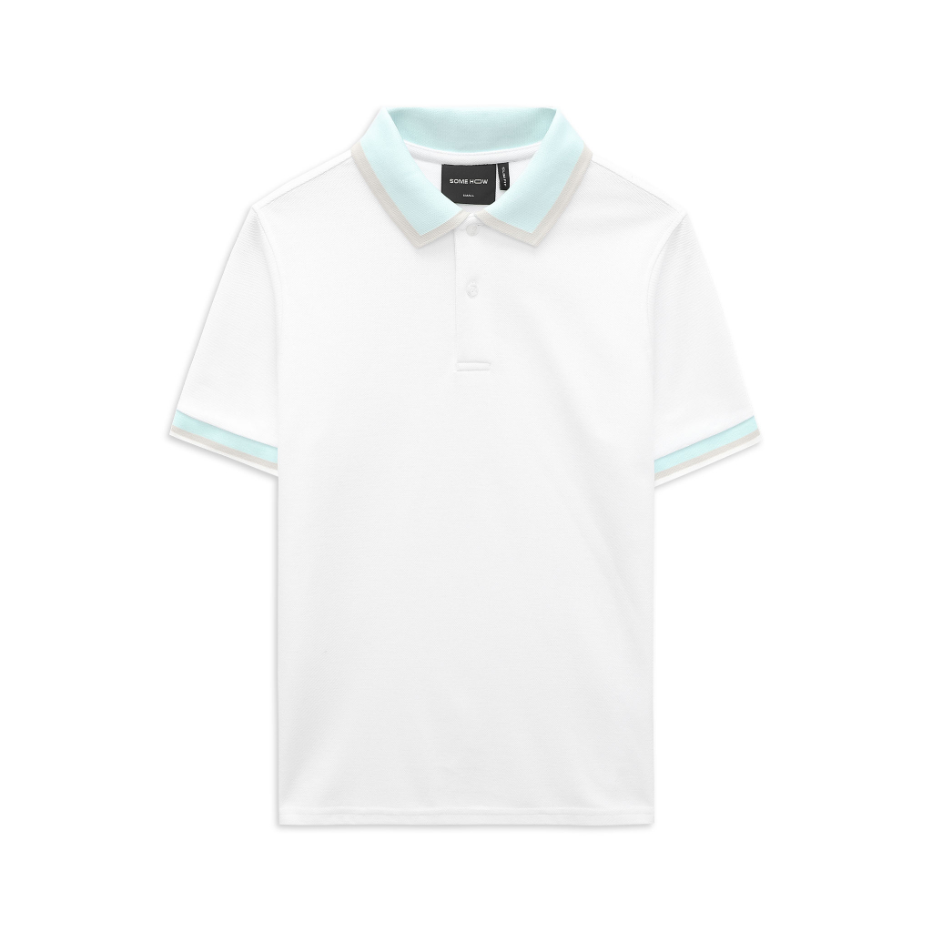 Áo Polo Nam Color Collar Cuffs, Chất Vải Cá Xấu TC 2 Chiều Thoải Mái, PL0066, SOMEHOW