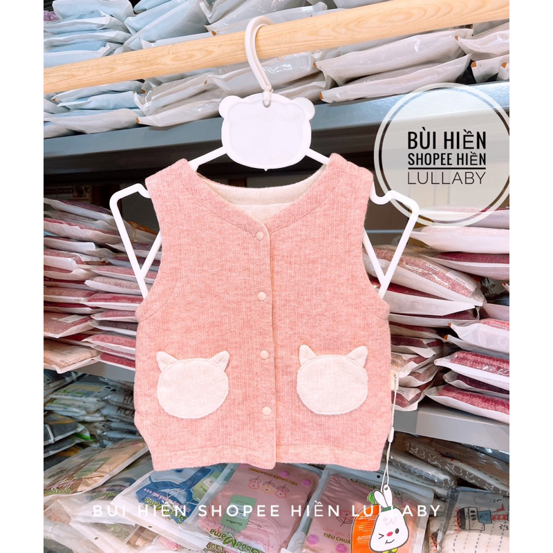 BST áo gile trần bông Ualarogo cho bé trai, bé gái