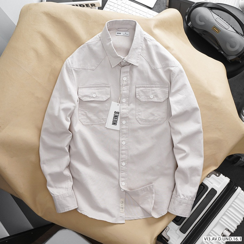 ÁO SƠ MI KAKI UN2307