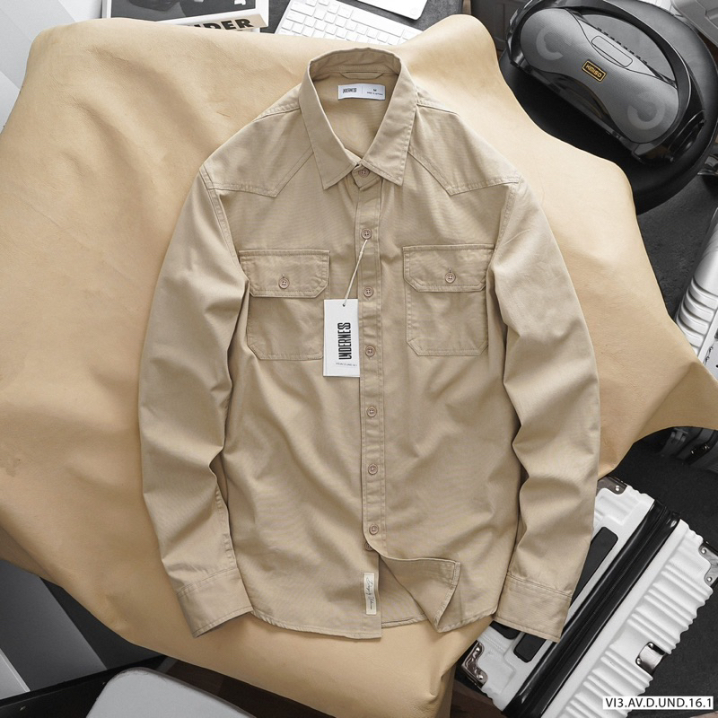 ÁO SƠ MI KAKI UN2307