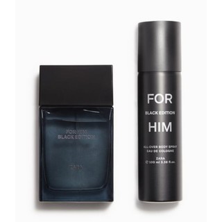 Set nước hoa nam For Him Black Edition 100ml