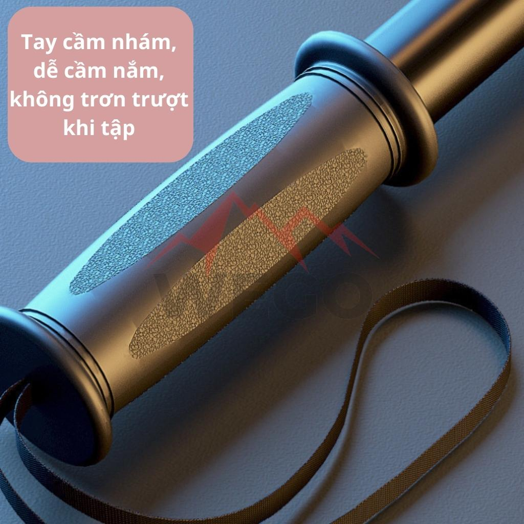 Gậy lò xo, gậy lò xo tập cơ tay, Gậy tập cơ tay bằng titan tập gym, thể dục, thể thao lực 20kg,25kg,30Kg,40kg,50kg,60kg