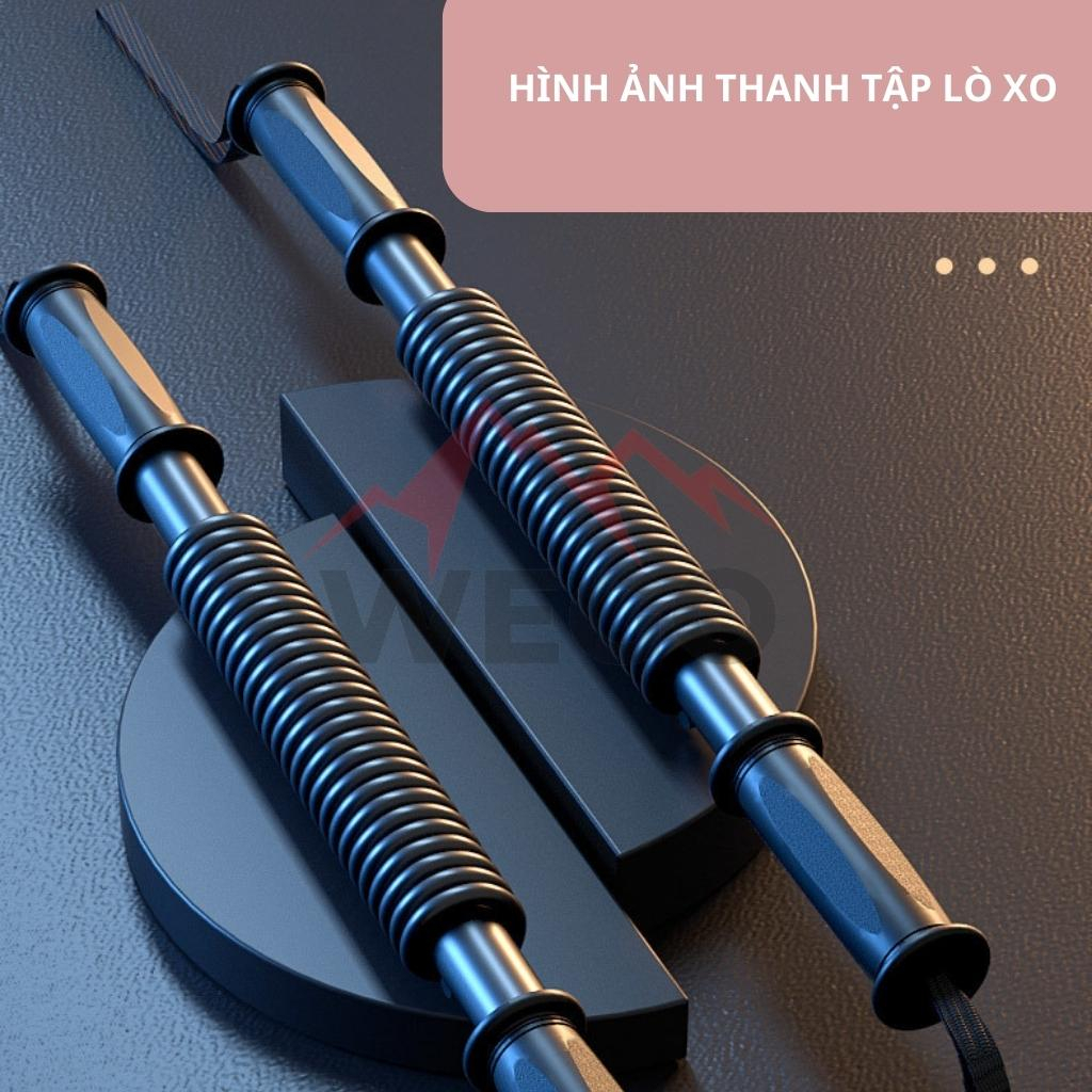 Gậy lò xo, gậy lò xo tập cơ tay, Gậy tập cơ tay bằng titan tập gym, thể dục, thể thao lực 20kg,25kg,30Kg,40kg,50kg,60kg
