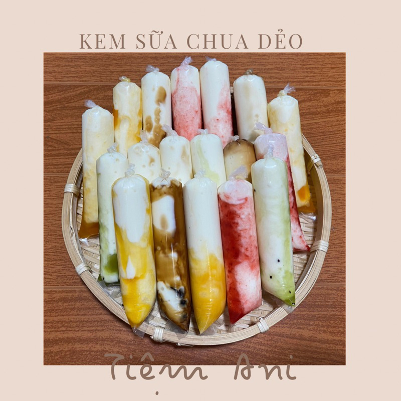 ( 10 chiếc )Sữa chua dẻo nhà làm, sữa chua túi tuổi thơ - Nowship