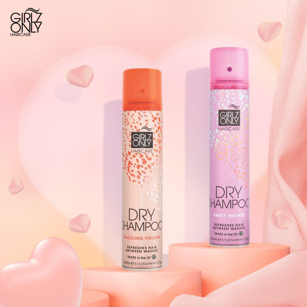 Dầu Gội Khô Dry Shampoo Girlz Only Dazzling Volume 200ml