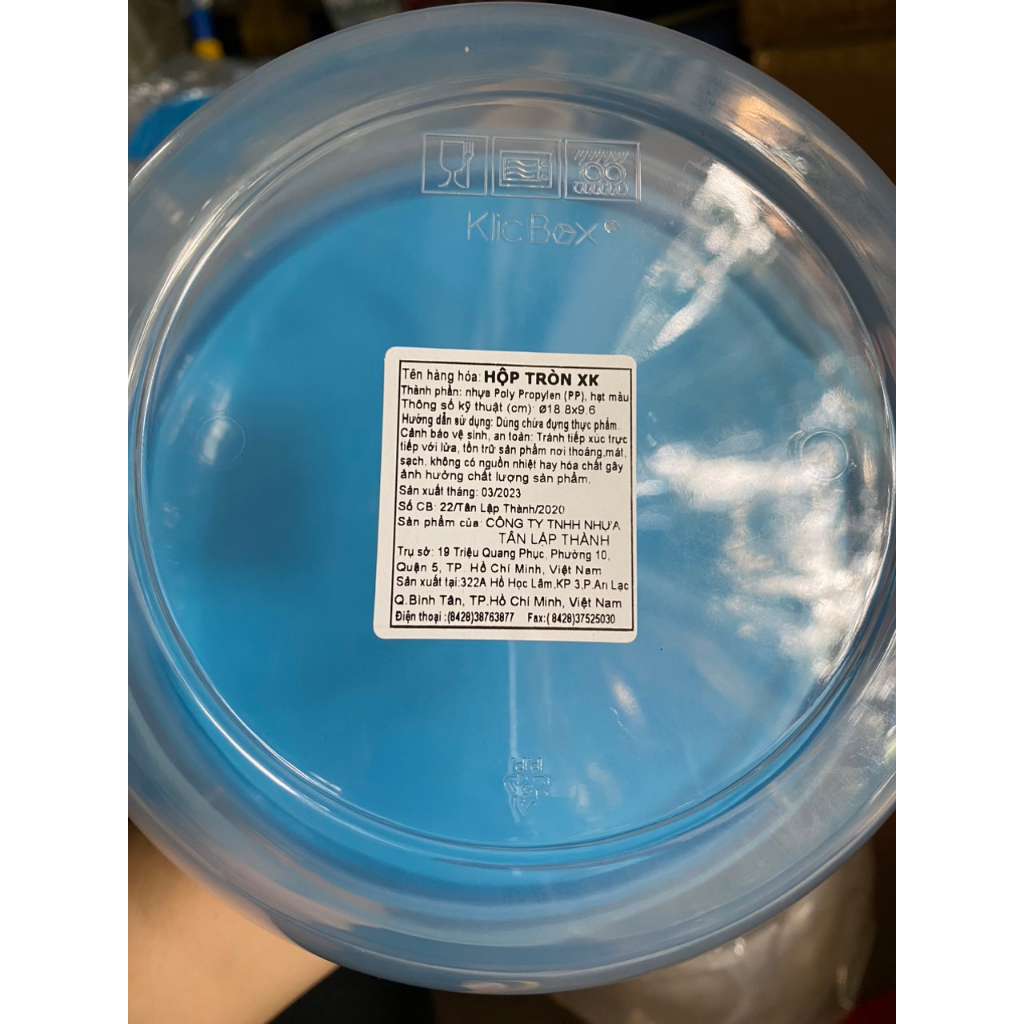 HỘP TRÒN XK KLICBOX QUÀ TẶNG SỮA DUTCH LADY