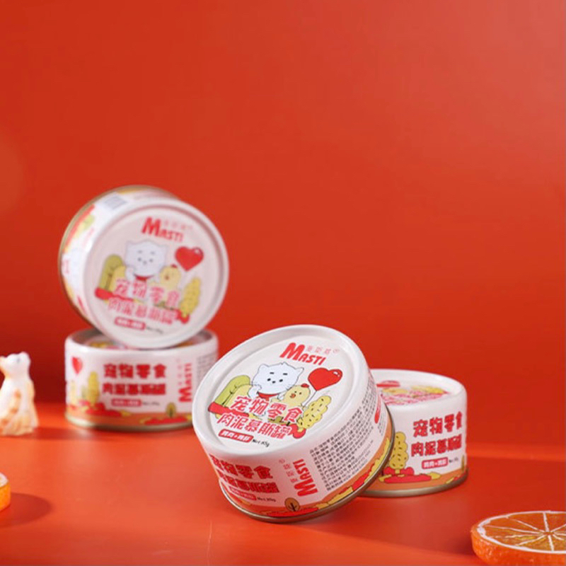 85gr - Pate lon nhuyễn Masti siêu thơm ngon cho các boss mèo
