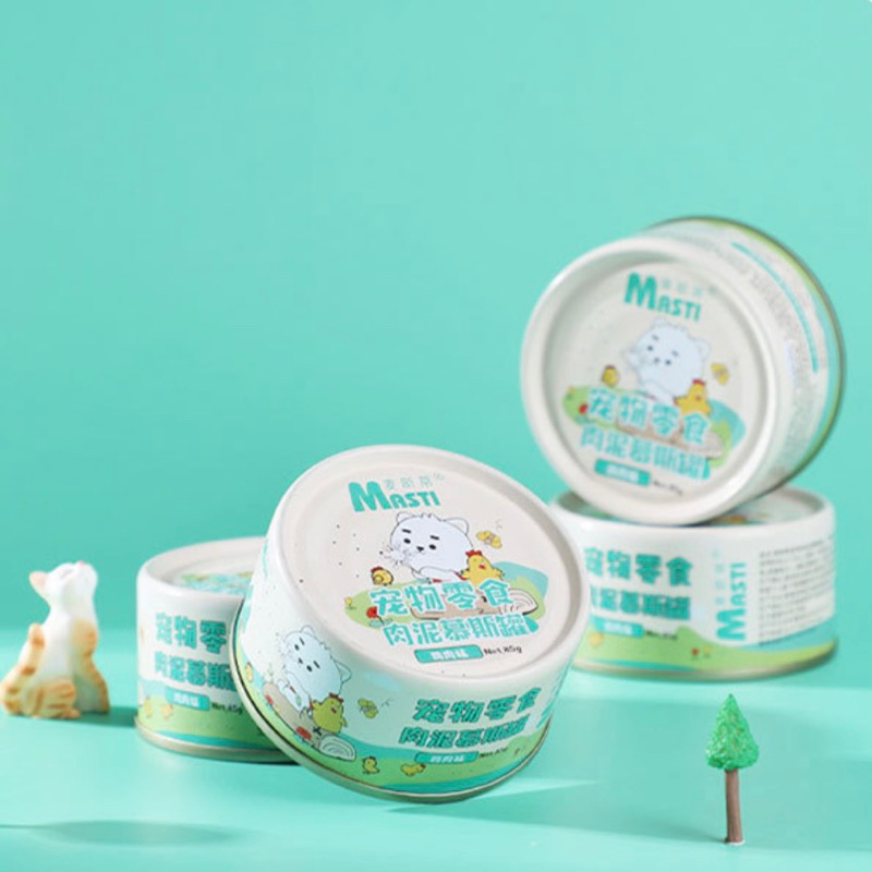 85gr - Pate lon nhuyễn Masti siêu thơm ngon cho các boss mèo