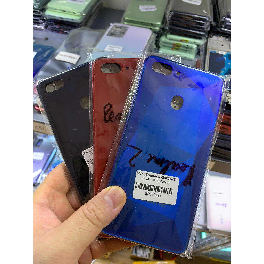 Bộ vỏ zin realme 2, khung xương realme 2