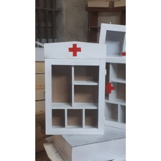 Tủ thuốc y tế treo tường gỗ cho gia đình, công sở, trường học.