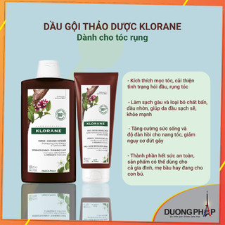 Dầu gội giảm rụng tóc Klorane 400ml