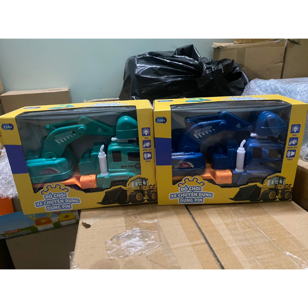 ĐỒ CHƠI XE CHUYÊN DỤNG DÙNG PIN QUÀ TẶNG SỮA ENFA