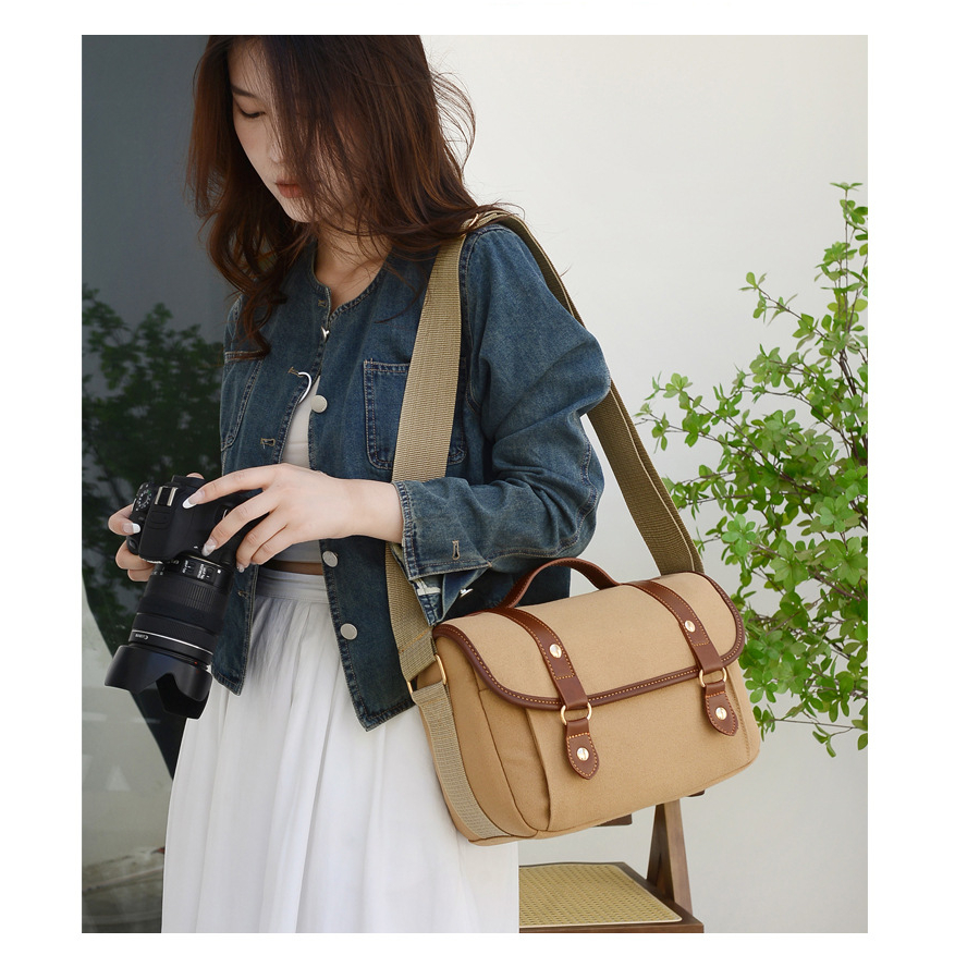 TÚI ĐỰNG MÁY ẢNH RETRO CAO CẤP CHÍNH HÃNG SOUDELOR 2306 CHO MÁY ẢNH FUJIFIM....