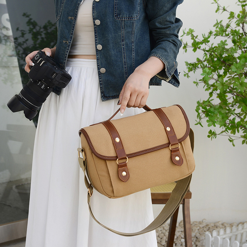 TÚI ĐỰNG MÁY ẢNH RETRO CAO CẤP CHÍNH HÃNG SOUDELOR 2306 CHO MÁY ẢNH FUJIFIM....