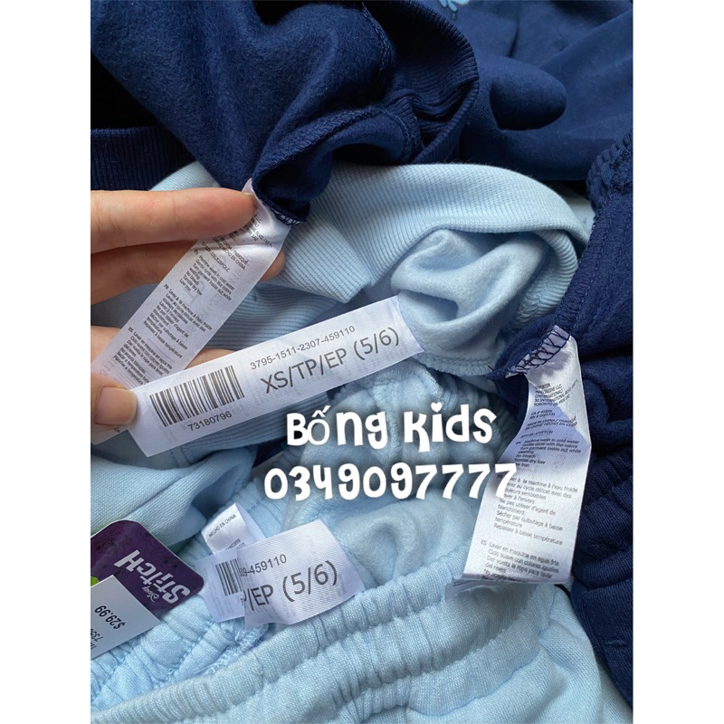 Bộ Nỉ Bé Gái Stitch Mềm