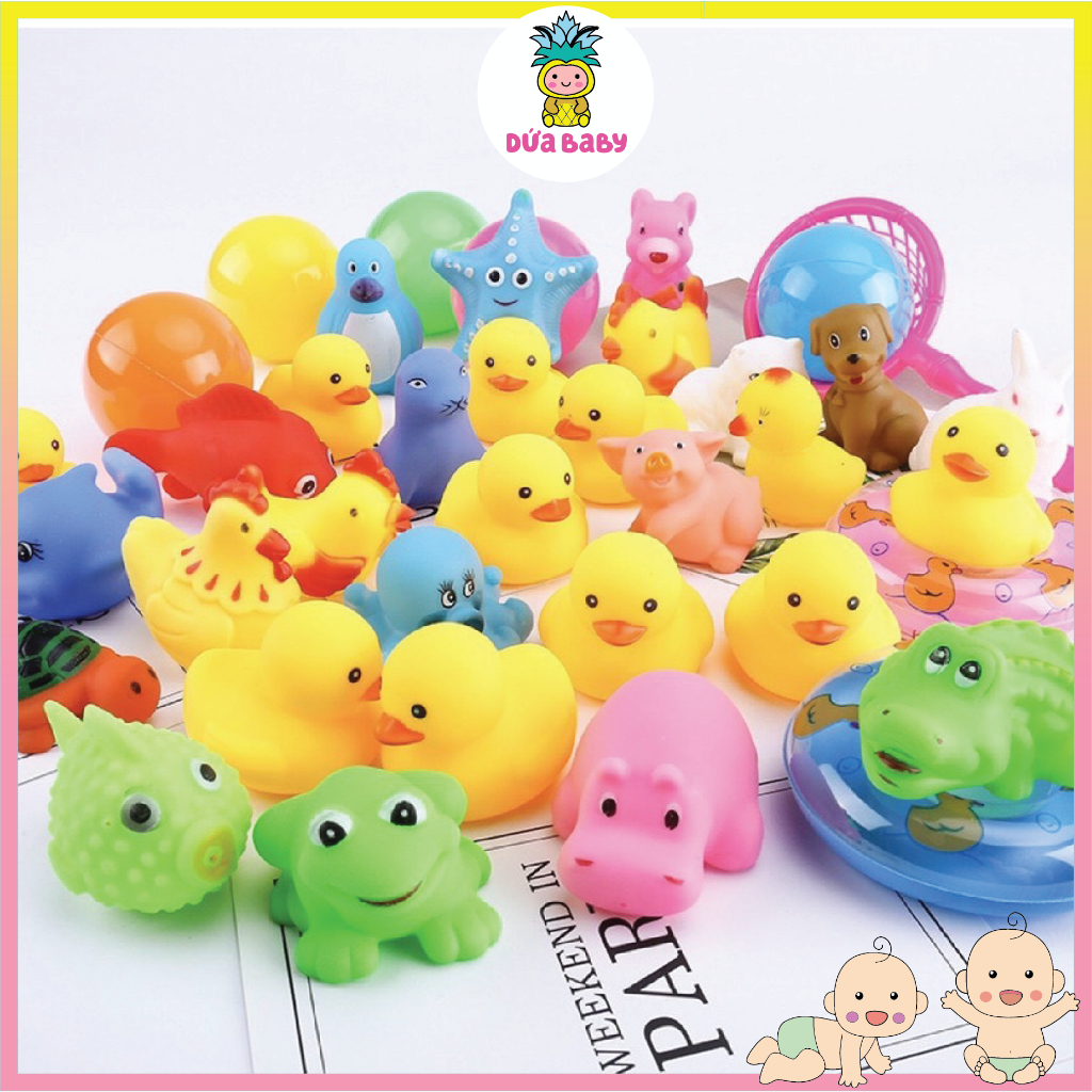 Đồ Chơi Chip Chip Thả Bồn Tắm Hình Thú Dễ Thương, An Toàn Cho Bé