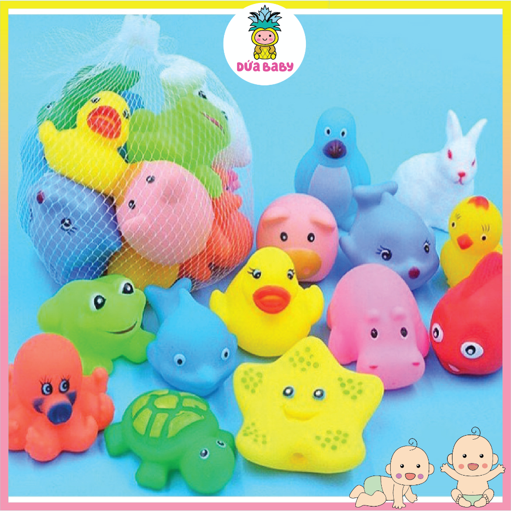 Đồ Chơi Chip Chip Thả Bồn Tắm Hình Thú Dễ Thương, An Toàn Cho Bé