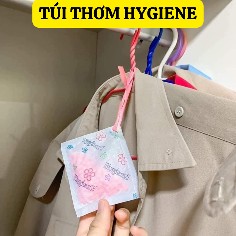 Túi Thơm Hygiene Thái Lan, Túi Thơm Để Tủ Quần Áo Túi Thơm Phòng Treo Xe Ô Tô Máy Lạnh... Hương Hoa Mẫu Đơn