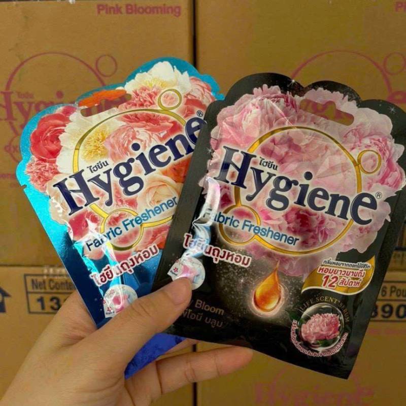 Túi Thơm Hygiene Thái Lan, Túi Thơm Để Tủ Quần Áo Túi Thơm Phòng Treo Xe Ô Tô Máy Lạnh... Hương Hoa Mẫu Đơn