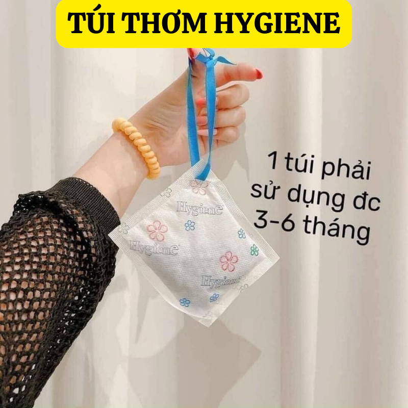 Túi Thơm Hygiene Thái Lan, Túi Thơm Để Tủ Quần Áo Túi Thơm Phòng Treo Xe Ô Tô Máy Lạnh... Hương Hoa Mẫu Đơn