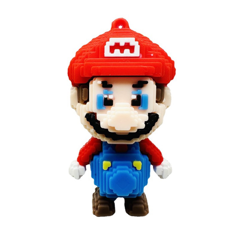 Móc Khoá Hình Chú Hề Mario Phong Cách Lego Mới Lạ siêu cute