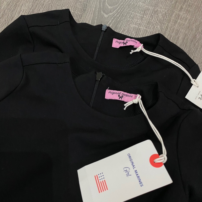 Váy đầm kẻ đen đai nhung xuất Âu dư xịn