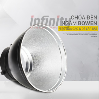 Chóa tản sáng nhựa dẻo siêu bền chống móp méo Reflexter ngàm Bowen 7inch
