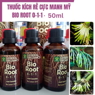 Chế phẩm hữu cơ kích rễ cực mạnh Bio Root 0-1-1 chai 50 ml