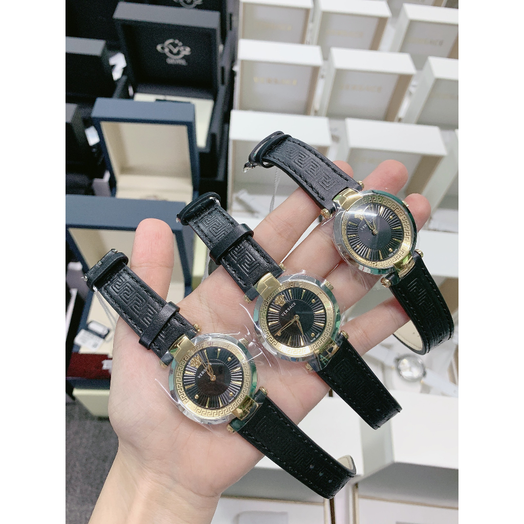 Đồng hồ nữ dây da Versace Revive VE2L00221