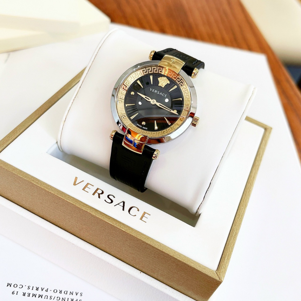 Đồng hồ nữ dây da Versace Revive VE2L00221