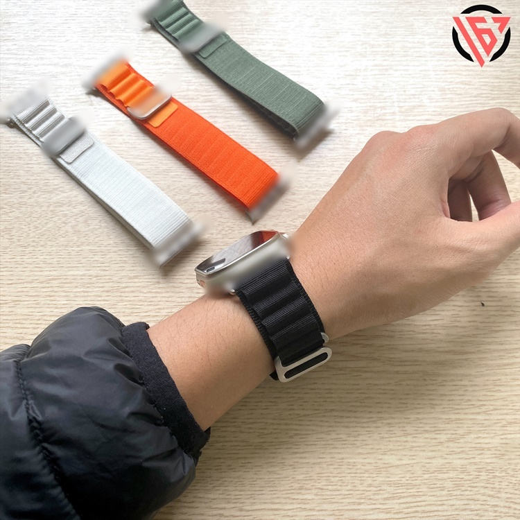 Dây vải Alpine cho A.watch seri 11-1/SE/Ultra, đồng hồ T700, T800 Promax - đủ size 38-49mm