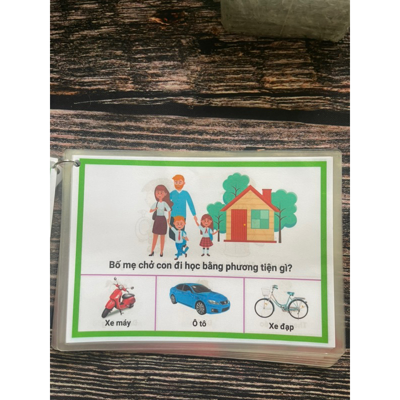 Thẻ Câu hỏi phát triển tư duy theo tình huống