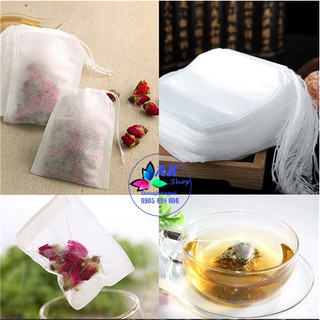 SET 100 TÚI VẢI LỌC TRÀ / 3500.091
