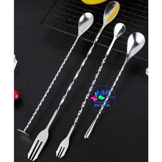 MUỖNG INOX 2 DẦU