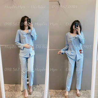 Bộ Cá Mặc Bầu Và Sau Sinh Free Size 40-75kg - Váy Bầu Đầm Bầu