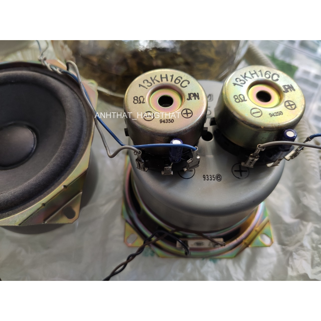 Cặp loa bass treble tháo tivi Panasonic siêu hiếm rất đẹp và mới