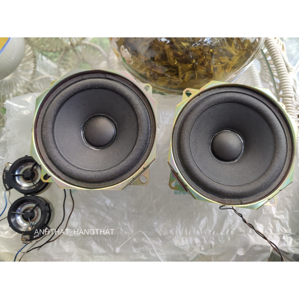 Cặp loa bass treble tháo tivi Panasonic siêu hiếm rất đẹp và mới