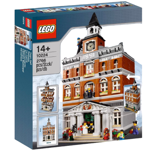 GIÁ TỐT-Sẵn Lego 10224 - Tòa thị chính