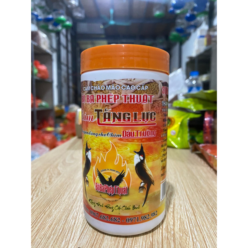 Cám Chào Mào Bộ Ba Phép Thuật - Thức Ăn Cho Chim Chào Mào Cao Cấp Chính Hãng Giúp Chim Căng Lửa Hiệu Quả 200gram