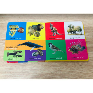 Sách - 101 First Words - Animals (101 Từ Đầu Tiên - Động Vật - Song Ngữ Anh Việt)