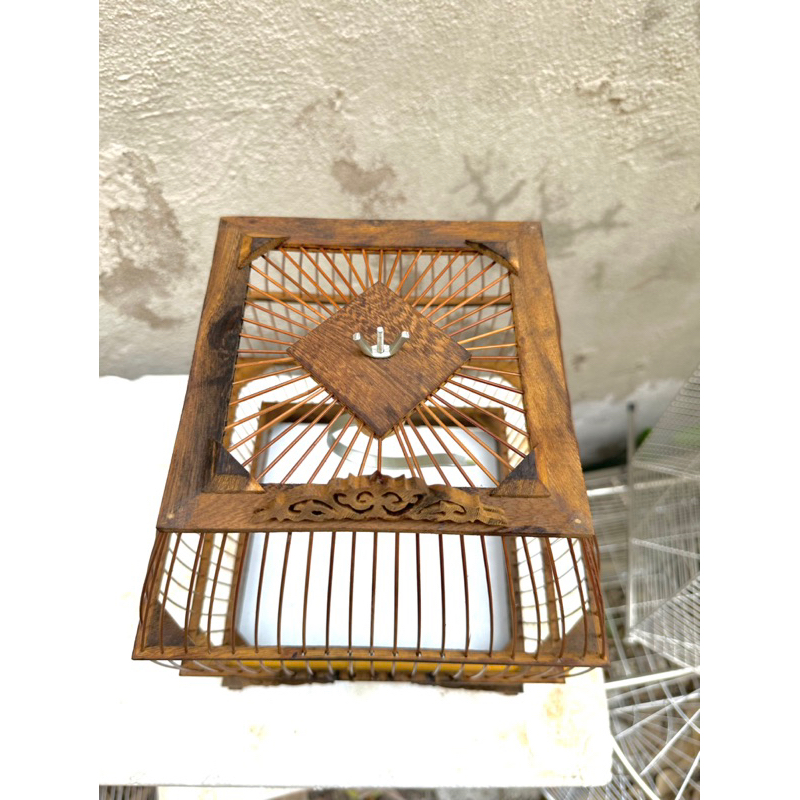 Lồng sinh chim khuyên gỗ muồng, lồng nuôi chim khuyên sinh chất liệu gỗ muồng cao cấp