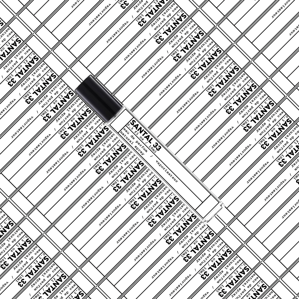 36 Tem nhãn dán nước hoa Le Labo chiết 10ml đã cắt sẵn tất cả các mùi - Kích thước 15mm x 80mm