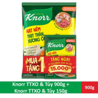 Hạt nêm knorr thịt thăn xương tuỷ & ống 900gr tặng kèm gói knorr 150gr
