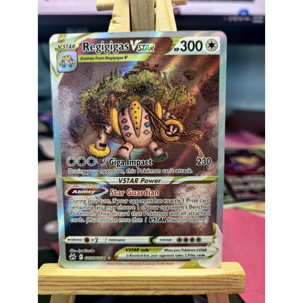 Thẻ Pokemon Regigigas VSTAR - GG55/GG70 - Ultra Rare