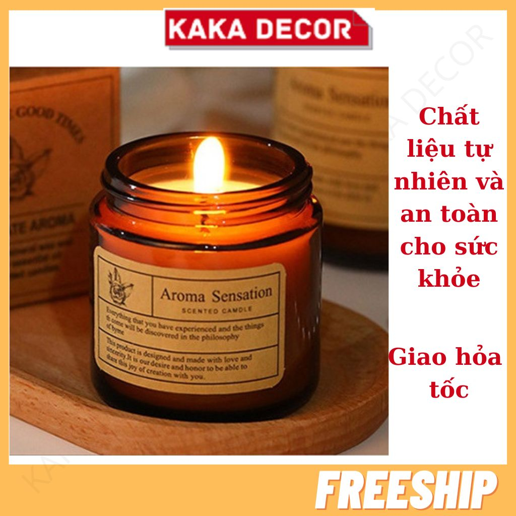 Nến thơm mini nhiều mùi như lavender, hoa hồng, gỗ đàn hương, hoa chuông xanh, lê nam phi giúp thơm phòng xả stress