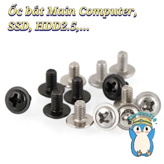Ốc bắt main, HDD, SSD máy tính PC (1set/20con) .kienstore358