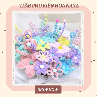 Kẽm nhung, kẽm lông làm hoa handmade - đồ chơi - đồ trang trí